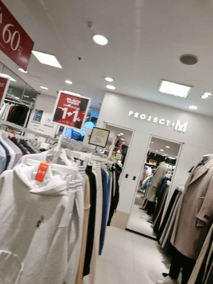 [事后免税店]Project M 2001奥特莱斯中溪店프로젝트엠 2001아울렛 중계
