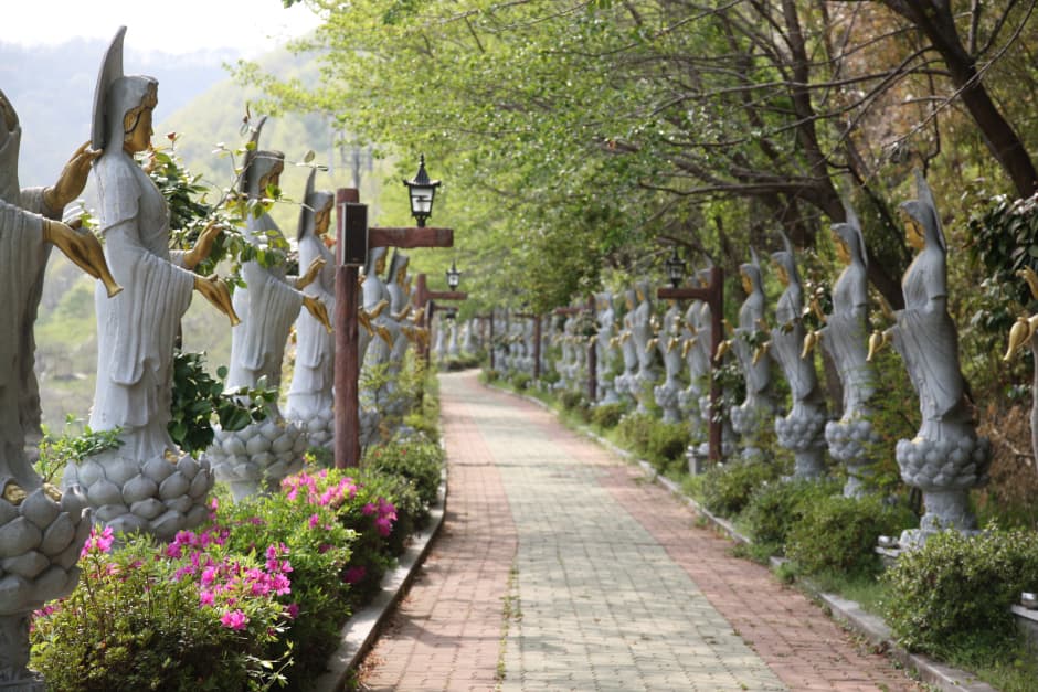 수암사_진입로