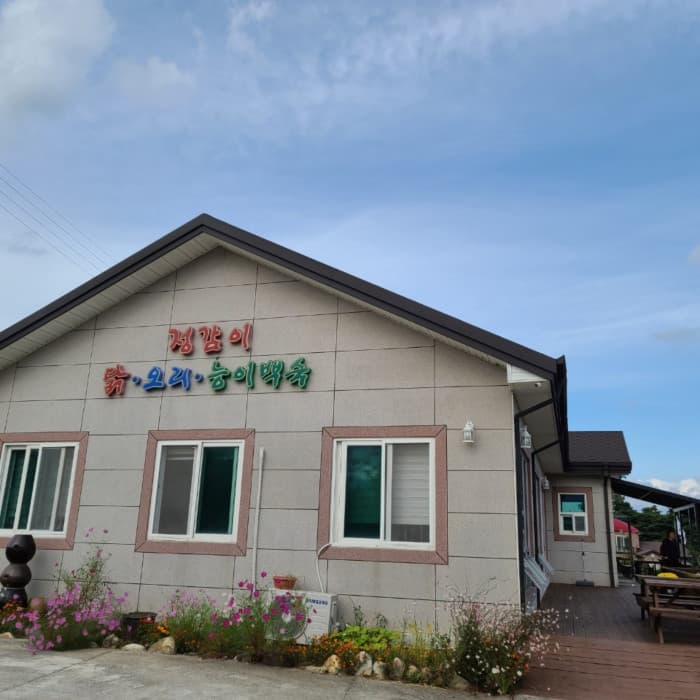 Jeonggam 虎掌菇清炖鸡 ( 정감이능이백숙 )