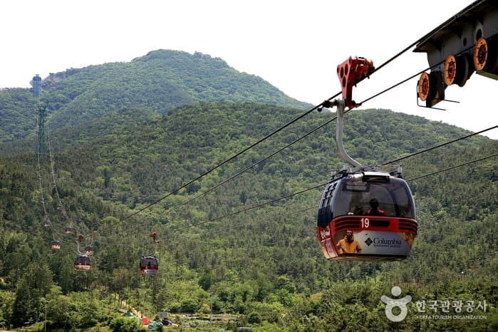 미륵산_한려수도