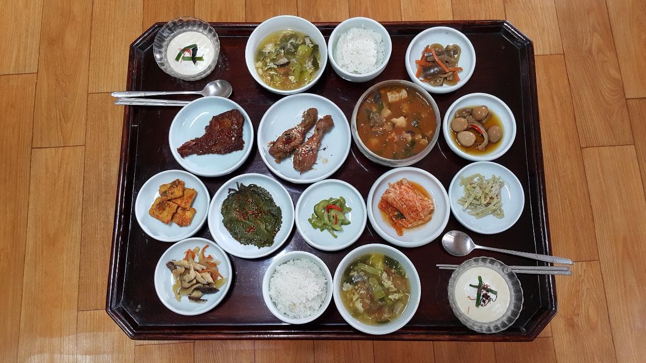 정온선생종택 조식사진