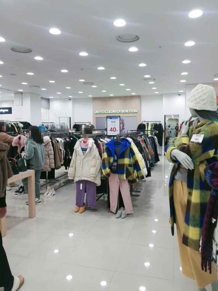 [事后免税店]贝纳通 MODA奥特莱斯仁川店베네통 모다아울렛 인천점