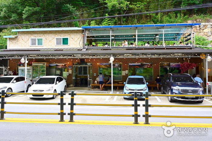 蟾津江河蚬面 (섬진강재첩국수)