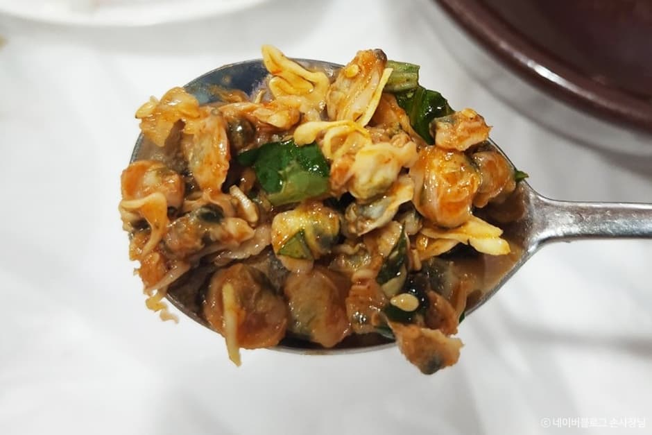 경상남도_하동군_황금재첩식당_음식_2