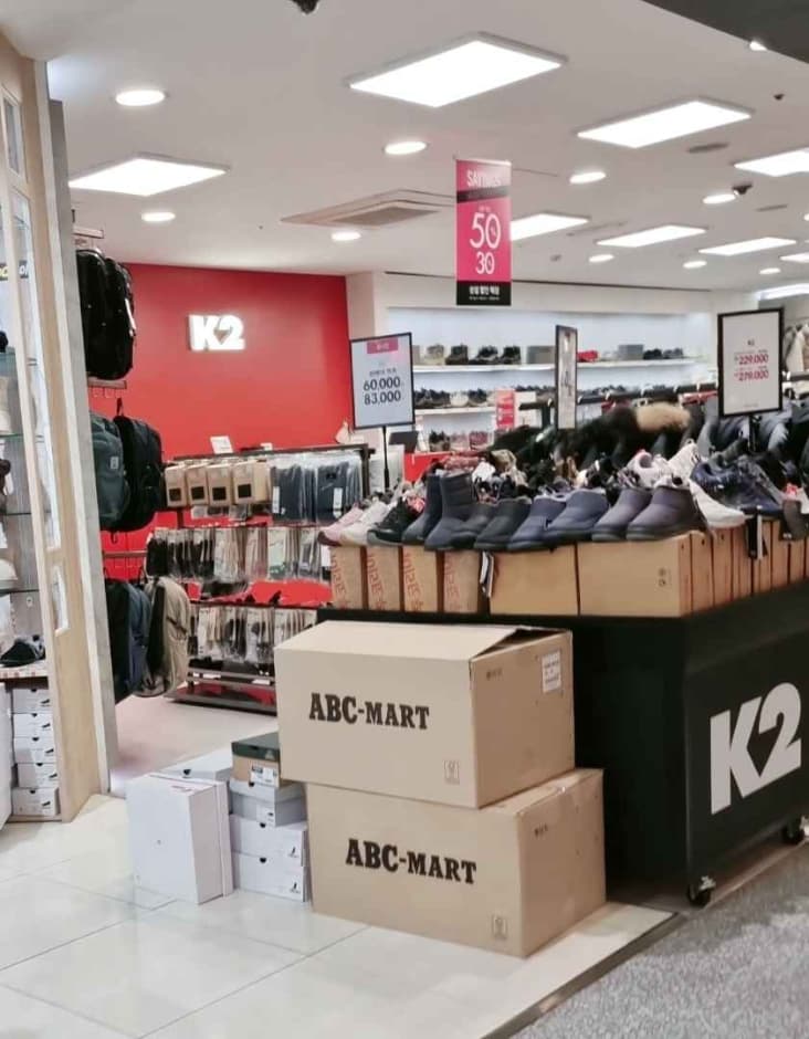 [事后免税店]K2 NEWCORE坪村店K2 뉴코아 평촌