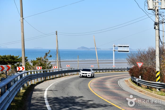 안면도해안도로, 환상의 바다 낙조길 활짝 열리다!