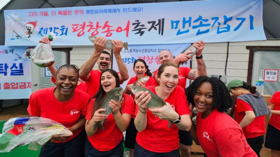 Pyeongchang Trout Festival (평창송어축제)