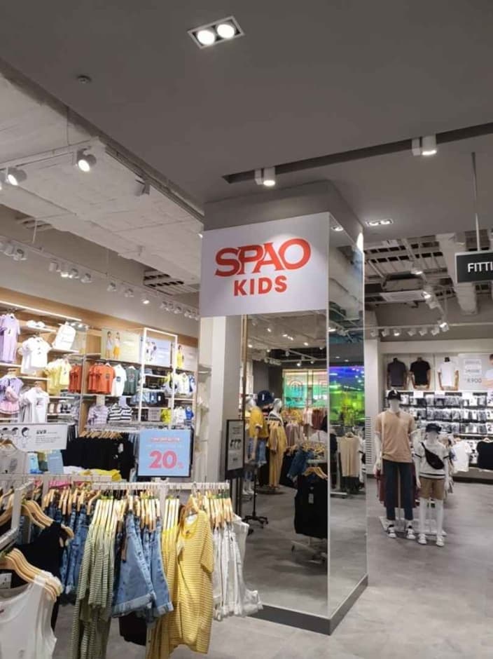 [事后免税店]SPAO童装2001奥特莱斯中溪店스파오키즈 2001아울렛 중계