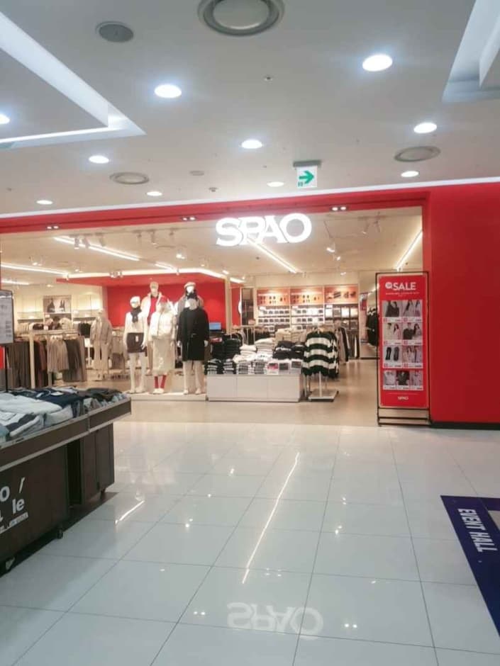 [事后免税店]SPAO MODA奥特莱斯仁川店스파오 모다아울렛 인천점